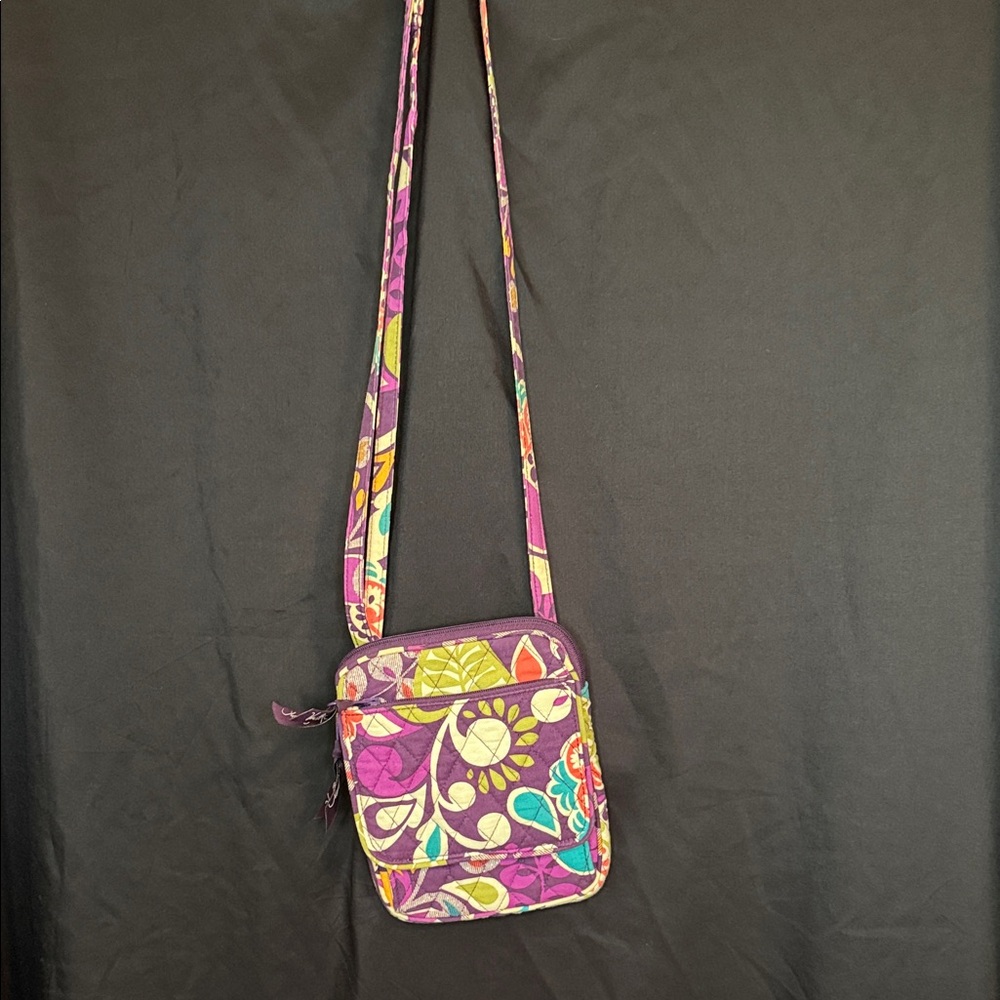 Vera Bradley Colorful Floral Crossbody Bag